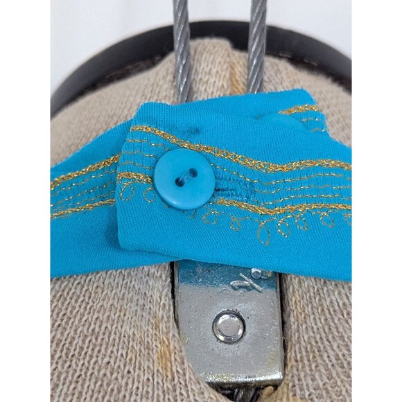 Muse Boston Proper Turquoise Halter Dress Size 12 Prom Wedding NWT-707LP - Picture 4 of 15